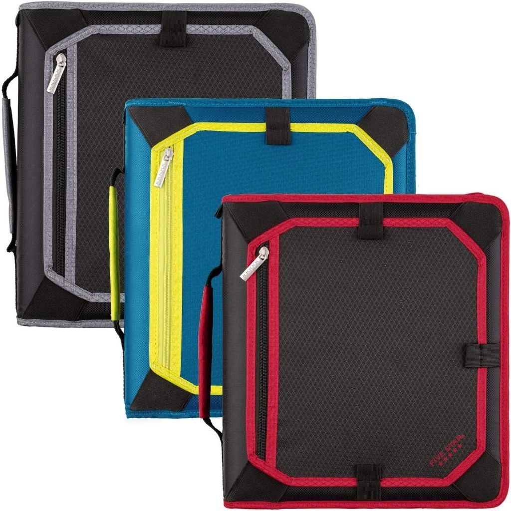 Five Star | Office | Five Star 2 Inch Zipper Binder 3 Ring Binder 6pocket Expanding File Durable